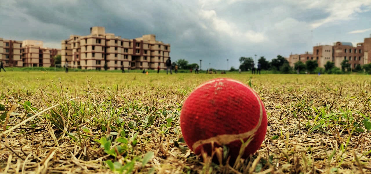 Ball on ground