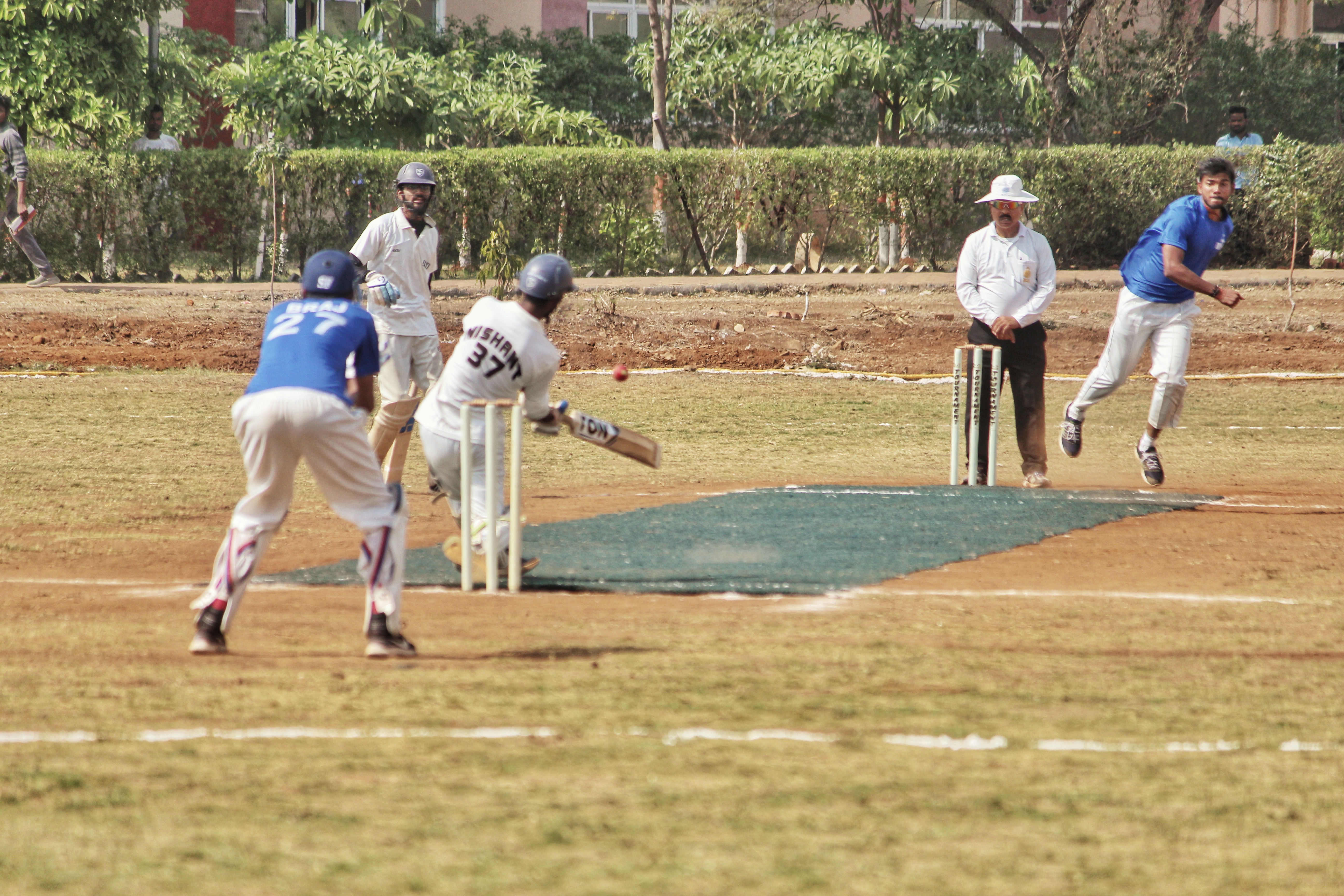 Playing match with IIIT Kanpur